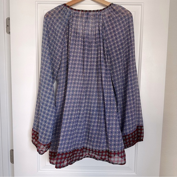 Flowy Boho Umgee Lightweight Tunic with Bishop Sleeves - Picture 2 of 7